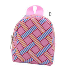 Mini Dolls Schoolbag Backpack Accessories For 18 Inch Dolls Outgoing Bag Dolls Accessories