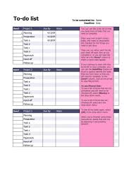 To do list templates allows you to assemble your daily chores and things to do in a hierarchical manner. Project To Do List Template Pdf Google Sheet Excel Format E Database Org
