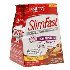 Slimfast Advanced Nutrition High Protein Meal Replacement Shake Caramel Latte Protein Meal Replacement Meal Replacement Shakes Slim Fast