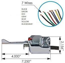 3 phase electric motor starter wiring diagram. Trucklite 900 7 Wire Turn Signal Switch 12v For Sale Online Ebay