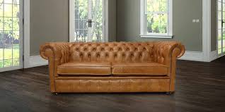 Sturdy and adaptable, this tan leather sofa is the focal point in any room, and will easily adapt to your future decor whims. Tan Leather Chesterfield 3 Seater Settee Sofa Designersofas4u