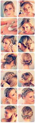 Carré plongeant destructuré · cheveux carrécheveux coiffurecoiffure. 4 Tutos De Coiffures Tressees Pour Les Cheveux Courts