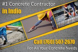 Custom concrete driveways, garage pads, patios, and more. Indio Concrete Contractor Company Residential Commercial Construction
