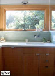 We are kitchen and bath specialists in bristol, ri, with many years of professional design and spacial planning experience. Design Sponge Blog Archive Before After A Tale Of 2 Kitchens And A Bath Glass Tile Backsplash Kitchen Deep Clean Bathroom Sleek Cabinet