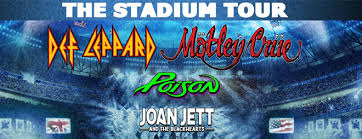 Слухайте музику від joan jett & the blackhearts в apple music. Def Leppard Motley Crue W Special Guest Poison And Joan Jett The Blackhearts Arizona Sports
