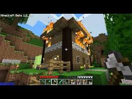 Village Fire Minecraft Concept Design House Styles Design