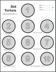 Usually, two yards or so works, depending on target size. Dot Torture Shooting Target Drill Printable For Free Targets4free