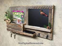 Check spelling or type a new query. Farmhouse Chalkboard Mail Organizer Message Center Mail And Key Holder Key Holder Diy Mail Organizer