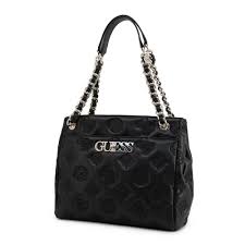 Γυναικεία Τσάντα Ώμου Guess HWSG7589230 Μαύρη - Στυλίστας | Stilistas.gr