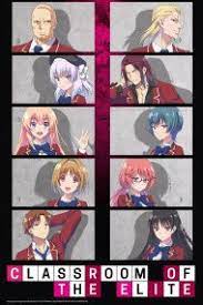 Classroom of the elite (ようこそ実力至上主義の教室へ, yōukoso jitsuryoku shijō shugi no kyōshitsu e, lit. Classroom Of The Elite Anime Planet