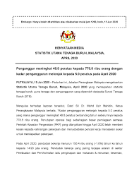 Statistik tenaga buruh di malaysia (mac 2020) menunjukkan peningkatan kadar pengangguran sebanyak 3.9%. Dosm A Twitter Kenyataan Media Dosm Statistik Utama Tenaga Buruh Malaysia April 2020 Statsmalaysia Mystatsday Mycensus2020 Menghitungmalaysia Dataandamasadepankita Pastikanandadibanci Covid19 Staysafe Kitajagakita Https T Co Dlb6yuv58q