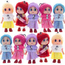 Amazon.com: 8 PCS Tiny Dolls, Silicone Princess Mini Doll for Girls, DIY  Miniature Dollhouse Kit with Miniature Clothes, Decoration Little Dolls  Christmas Festival Reborn Baby Stuff Gift & Bag Accessories1 : Toys