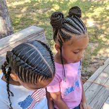 All kinds of african braids hairstyles presented in our collection are easy to make. Image May Contain 1 Person Outdoor Hair Styles Kids Hairstyles Girls Mixed Kids Hairstyles