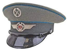 East German Air Force Enlisted Visor Hat Like New From Hessen Surplus Visor Hats Military Headgear Army Hat