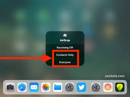 Open the item, then tap, share, airdrop,, or another button that displays the app's sharing options. How To Airdrop From Mac To Iphone Or Ipad Osxdaily