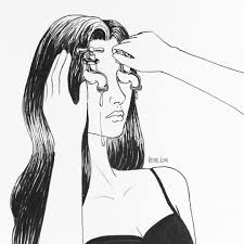 Meteor, anime, anime boy, anime girl, love, night, friends. Depressed Sad Anime Girl Outline Novocom Top