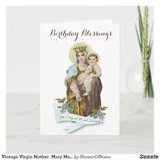 Birthday Card For Mother Mary Pin On Birthday Cards