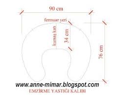 Anne Mimar Emzirme Yastigi Emzirme Bebek Dikis Bebek Kundagi
