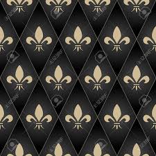 Check spelling or type a new query. Golden Fleur De Lis Seamless Pattern Gold Glitter And Black Royalty Free Cliparts Vectors And Stock Illustration Image 126061961