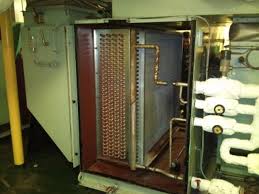 What is the process of replacing the coil? Evaporator Coil Replacement Of Ship S Air Conditioning Unit Frigomarine