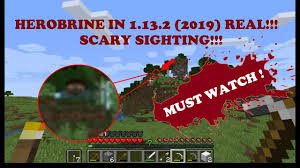 Top 5 herobrine caught on camera & spotted in real life! Minecraft Herobrine Sighting 1 13 2 2019 Raw Footage Documentary 1 Youtube