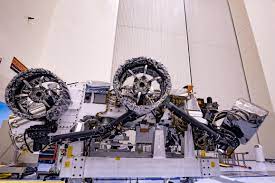 The first audio of mars was also picked up briefly by a microphone on the rover, which captured a few seconds of a martian breeze and sounds of the rover operating once it reached the surface. Nasa S Perseverance Mars Rover Gets Its Wheels And Air Brakes