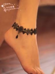 Beautiful Foot Ankle Bracelet Tattoos For Women Google Search Ankle Bracelet Tattoo Tattoos Tattoo Bracelet