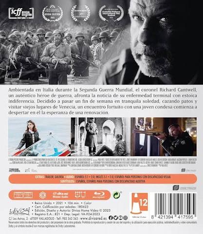 Amazon.com: Across the River and Into the Trees [ NON-USA FORMAT, Blu-Ray,  Reg.B Import - Spain ] : Danny Huston, Laura Morante, Josh Hutcherson, Liev  Schreiber, Matilda De Angelis, Enzo Cilenti, Giulio