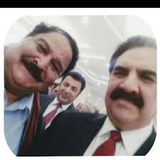 Dananeer with her Father Brigadier Mobeen