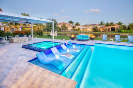 The addition of a pool fire bowl can elevate your outdoor space, add an. New Swimming Pool And Spa With Custom Van Kirk Built Fire Bowls In Boca Raton Klassisch Modern Pools Miami Von Van Kirk Sons Pools And Spas