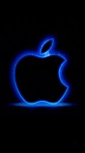Apple Logo Glowing Blue Iphone 6 Wallpaper 750x1334 Apple Logo Wallpaper Apple Logo Wallpaper Iphone Apple Wallpaper Iphone