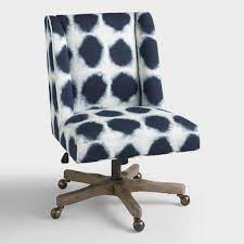 indigo ava upholstered office chair world market upholstered office chair office chair home office furniture