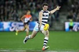 May 25, 2021 · patrick dangerfield in action against north melbourne in round five on april 18, 2021. Patrick Dangerfield Kicks On The Run For The Cats Abc News Australian Broadcasting Corporation
