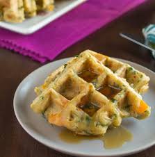 Savory Veggie Waffles Recipe Healthy Waffles Food Baby Food Recipes