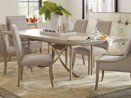 Caracole Classic Moonlit Sand Soft Silver Leaf 96 144 W X 46 D Rectangular Dining Table With Extension In 2020 Rectangular Dining Table Furniture Dining Room Table Dining Table
