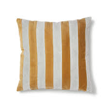 › cuscini a cuore, rotondi, rettangolari e caramella. Hk Living Cuscino In Velluto A Righe Grigio Oro 50x50cm Living And Co