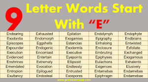 Read about the important roles that vitamin e plays in your body and the ways you can maintain adequate levels through diet and supplements. Nine Letter Words Starting With E Grammarvocab