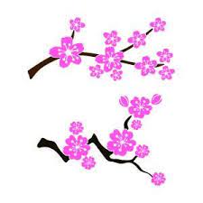 Cherry Blossom Svg Cuttable Design Cherry Blossom Japanese Cherry Blossom Blossom