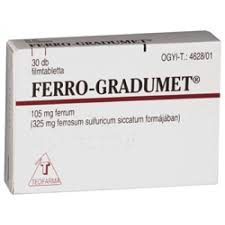 Ferro Gradumet 325 Mg 30 Tablets
