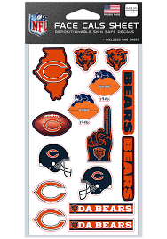 ‎ 8.62 x 4.06 x 0.04 inches; Chicago Bears 6pk Glitter Tattoo