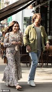 In a heartwarming message, sophia bush revealed the happy news of her engagement to businessman grant hughes on aug. Sophia Bush Dons A Whimsical Floral Dress For Date Night With Boyfriend Grant Hughes In Nyc Geeky Craze