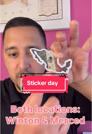 Sticker Day Giveaway at Vanessa's Ice Cream