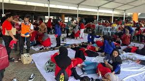 The kongres maruah melayu was not a congress in dignity. 118 Peserta Kongres Maruah Melayu Keracunan
