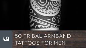 4.1 3d abstract armband tattoo. 50 Tribal Armband Tattoos For Men Youtube