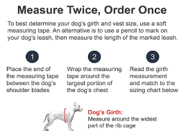 Size Chart Good Tips Dog Harness Dogs Size Chart