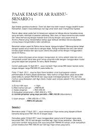 Tertakluk kepada had potongan gaji bulanan tidak melebihi 60%. Pajak Emas Di Ar Rahnu Senario 1 E Jumlah Pinjaman Yang Saya Perolehi Rm1 160 00 Dibundarkan