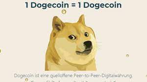 Последние твиты от dogecoin (@dogecoin). Krypto Hype Dogecoin Eine Witzwahrung Macht Ernst Onlinepc Ch