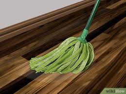 Get the rugs and change the look of those laminate floors. 3 Ways To Stain Laminate Flooring Wikihow