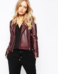 Whistles Latest Fashion Clothes Leather Jacket Rocker Outfit