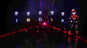 Amazing Visual Led Light Performance Visual Skeleton Dance Led Dance